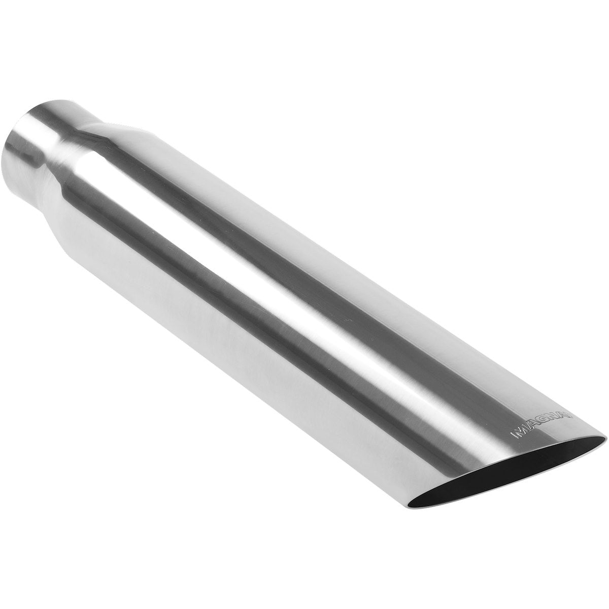 MagnaFlow Exhaust Tail Pipe Tip, 2-1/2 in Inside Diameter Inlet, 4 in Outlet, Stainless Steel - 35146