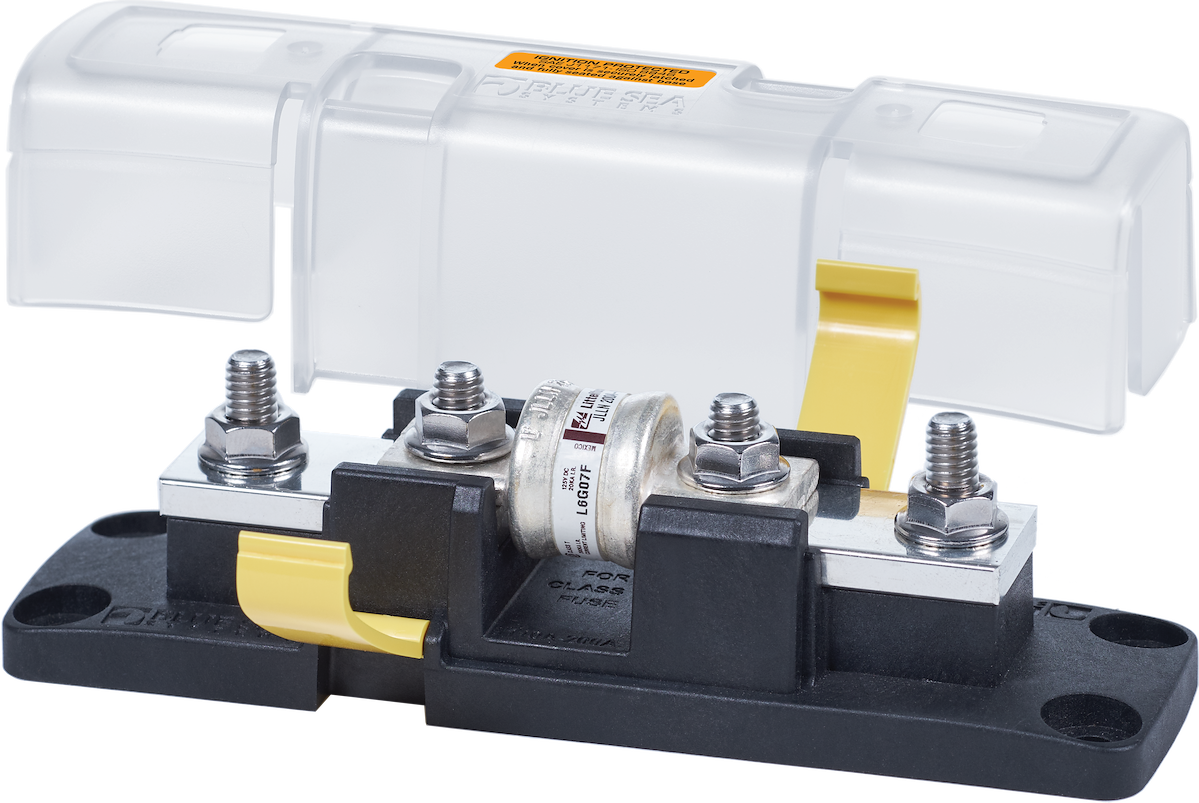 Blue Sea Fuse Block, 160 V DC, 200 amp - 5007100-BSS