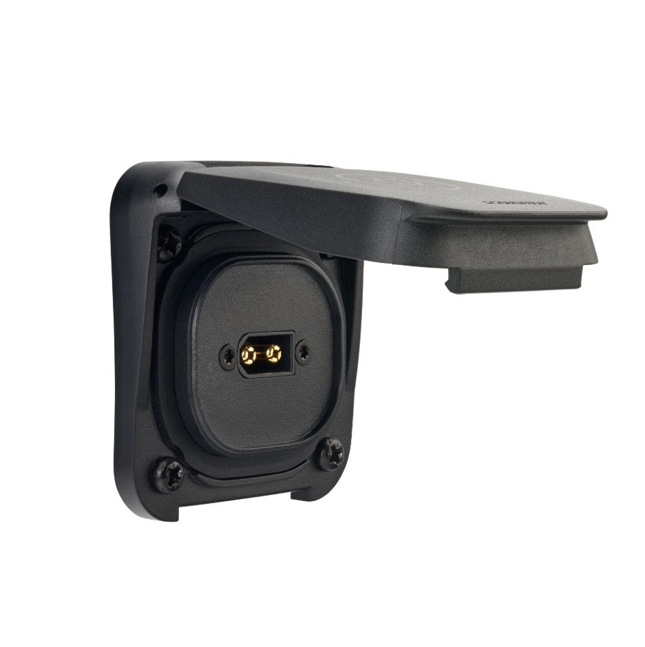 Scanstrut Solar Power Port Inlet, Ventura Series, Black, Amass XT60EW-M Male Waterproof Connection - SC-V-S3