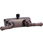 Dura Faucet Shower Control Valve, Classical Series, 2 Valve, 4 in Center Distance - DF-SA100C-ORB