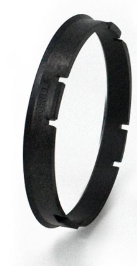 Gorilla Wheel Hub Centric Ring, 95.10 Millimeter Inside Diameter, 106 Millimeter Outside Diameter, Black, Set Of 4 - 106-9510