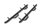 N-Fab Nerf Bar, 3 in Round Bent, Black Matte Textured Powder Coated, Steel - C1980CC-TX