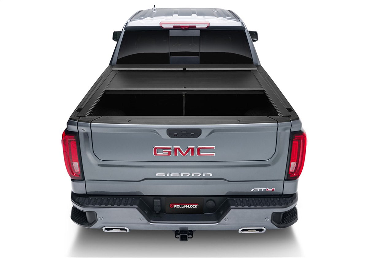 Roll-N-Lock Tonneau Cover, A-Series, Black Powder Coated, Aluminum - BT226A