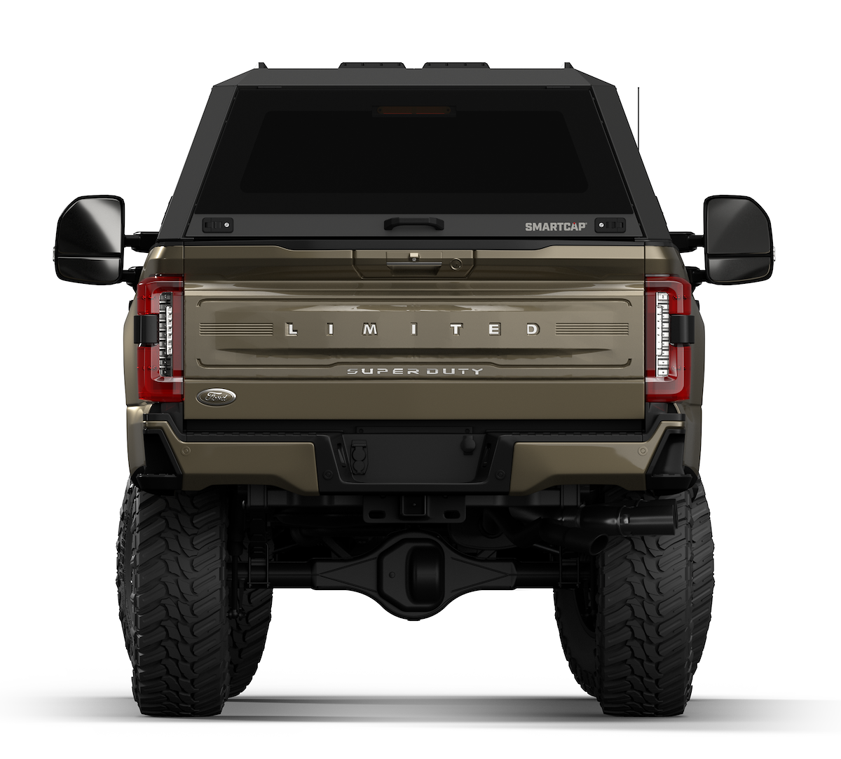 SmartCap Truck Cap, Matte-Black Automotive Finish, Stainless Steel - EA0336-BN