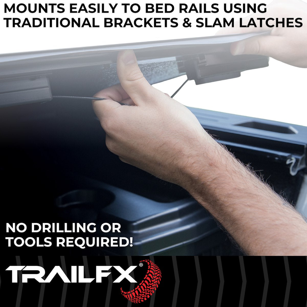 TrailFX Soft Folding Tonneau Covers TFX2522 product image 7