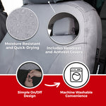 Covercraft Seat Cover, Charcoal Black, Set Of 2 - SS2532PCCH