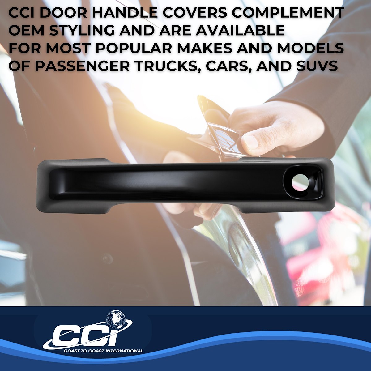 Coast2Coast Door Handle Covers CCIDH68591BLK product image 6