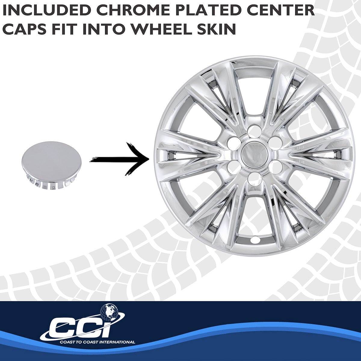 Coast2Coast Wheel Skins & Styled Wheel Covers IMP518X product image 4