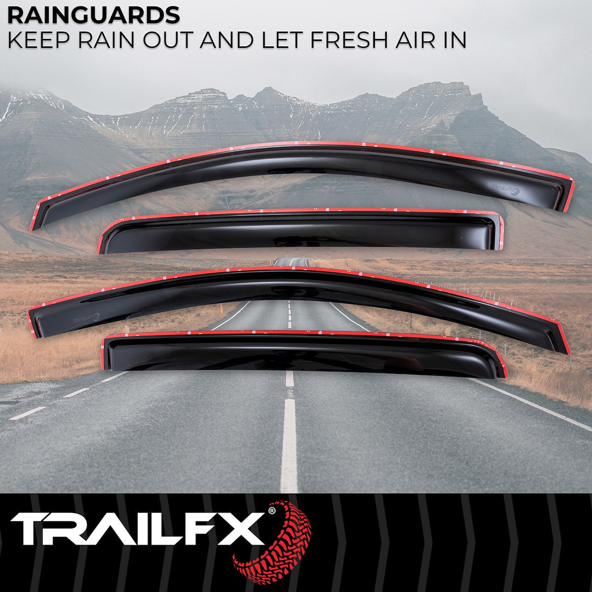 TrailFX Vent Visors 4995IC product image 2