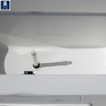 T-H Marine Livewell Overflow Tube, Fits 1-1/8 in Thru Hulls, 90 degree, 12 in Length - ODT-190-DP