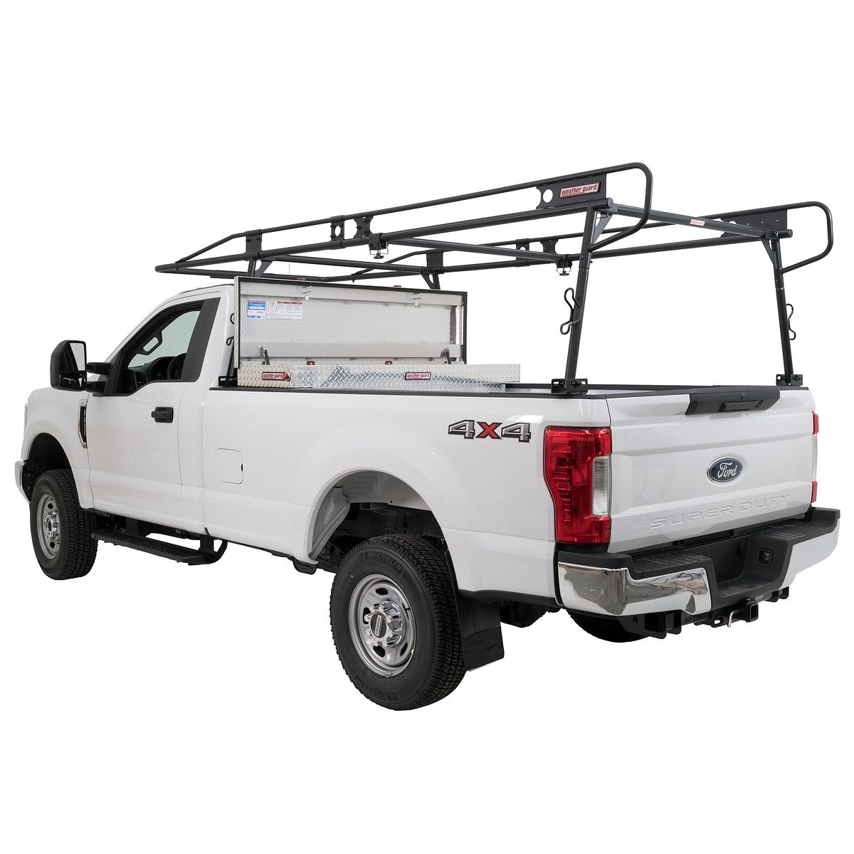 Weather Guard Headache Rack, Matte Black, Steel, Only Works WIth Weatherguard 1275-52-02 - 1059-52-01