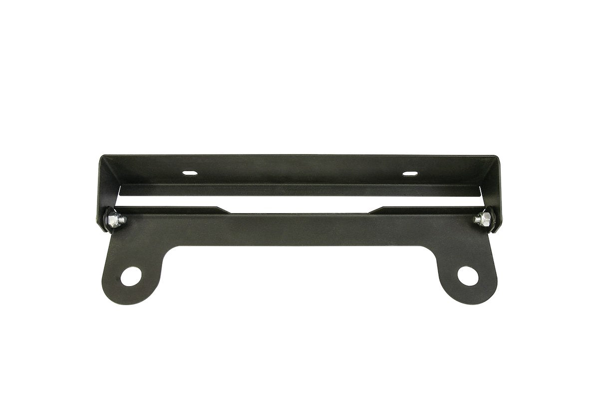 Tuffy Security License Plate Bracket, Black, Powder Coated Steel - 333-01