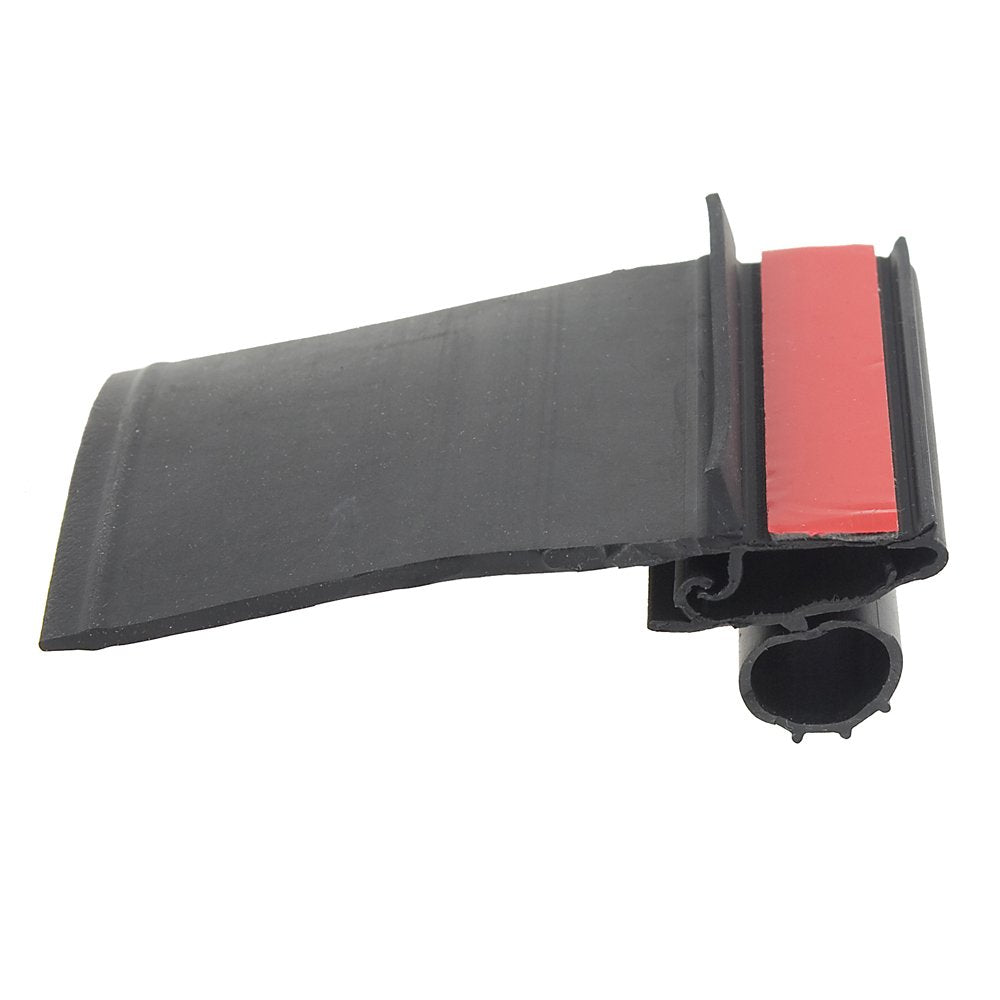 AP Products Slide Out Seal, Snap In Seal With 2-7/8 in Wiper, 4-1/8 in Width x 23/32 in Height x 35 ft Length, Black - 018-668