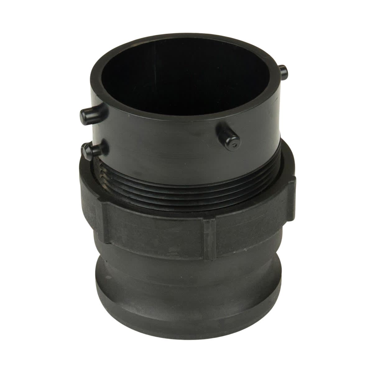 Lippert Sewer Hose Connector, Black - 360785