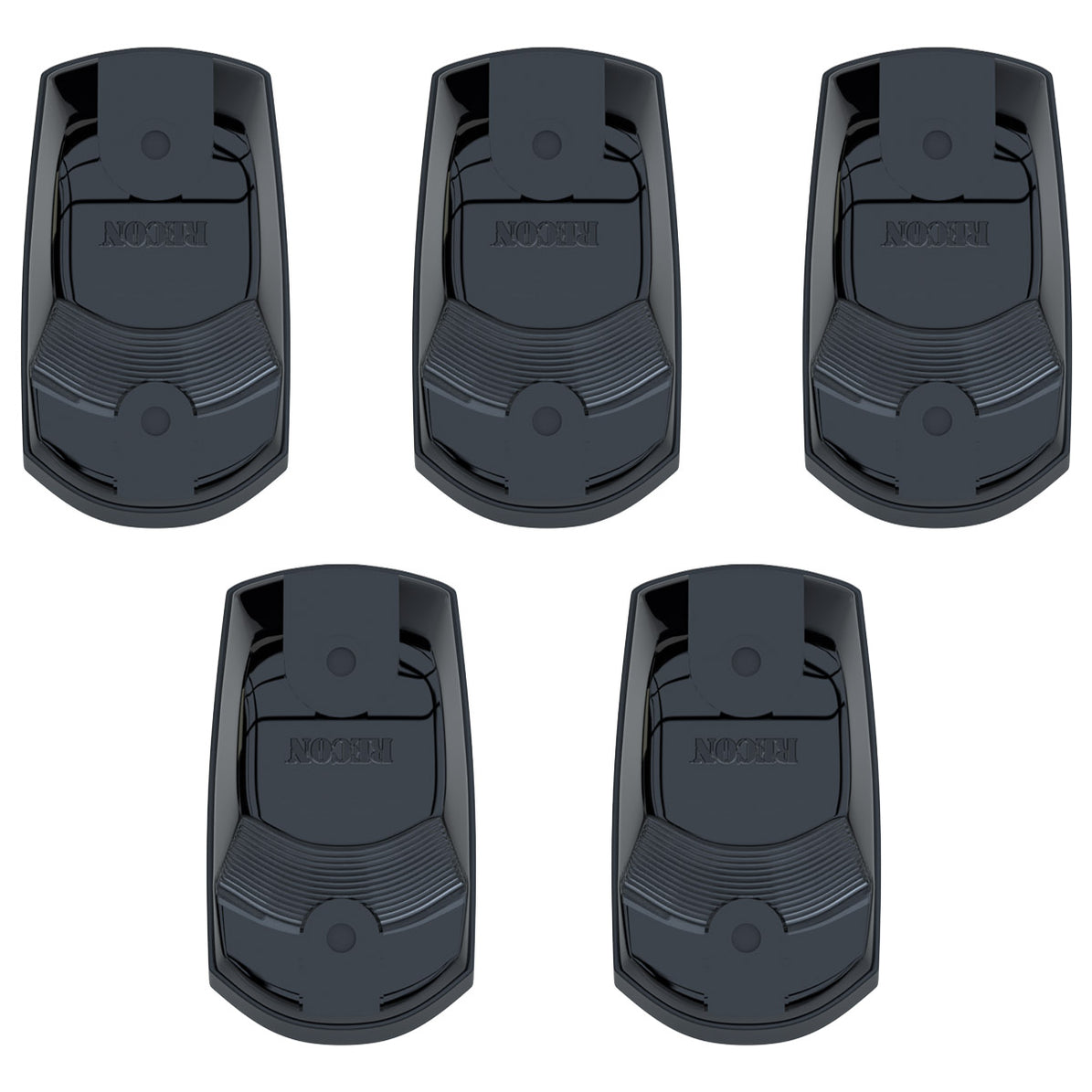 Recon Accessories Roof Marker Light, OLED Running Lights, Set Of 5 - 264342BKHPAM
