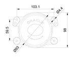 Oracle Lighting Fog Light Assembly 5846-001 product image 5