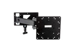 MOR/ryde TV Mount, 11-1/4 in Width x 3.28 in Depth x 11 in Height, 50 lb Capacity, Black - TV1-122H