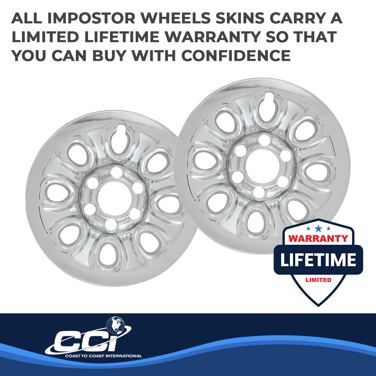 Coast2Coast Wheel Skins & Styled Wheel Covers IWCIMP64X product image 3