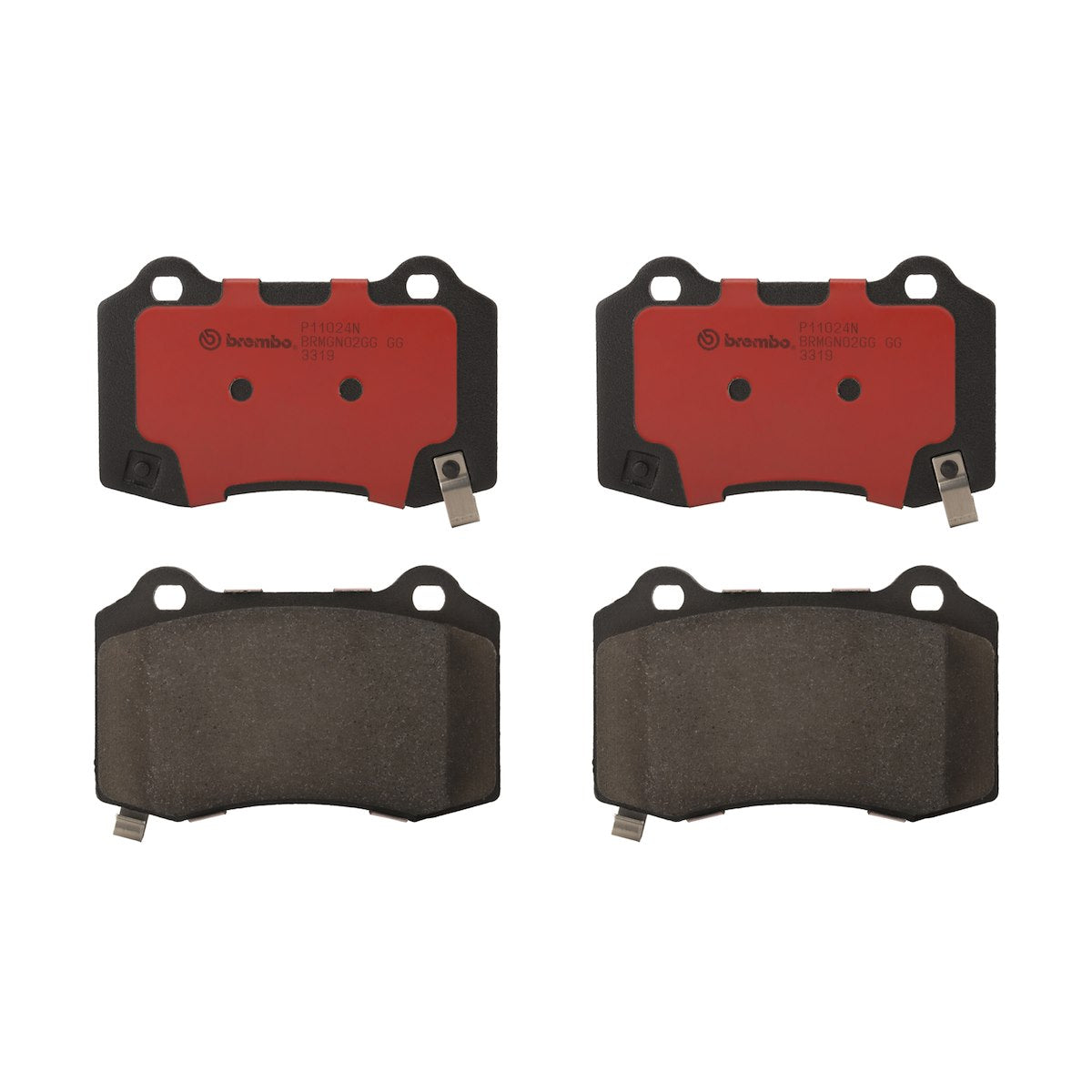 Brembo NAO Ceramic Brake Pad Set of 4 - P11024N