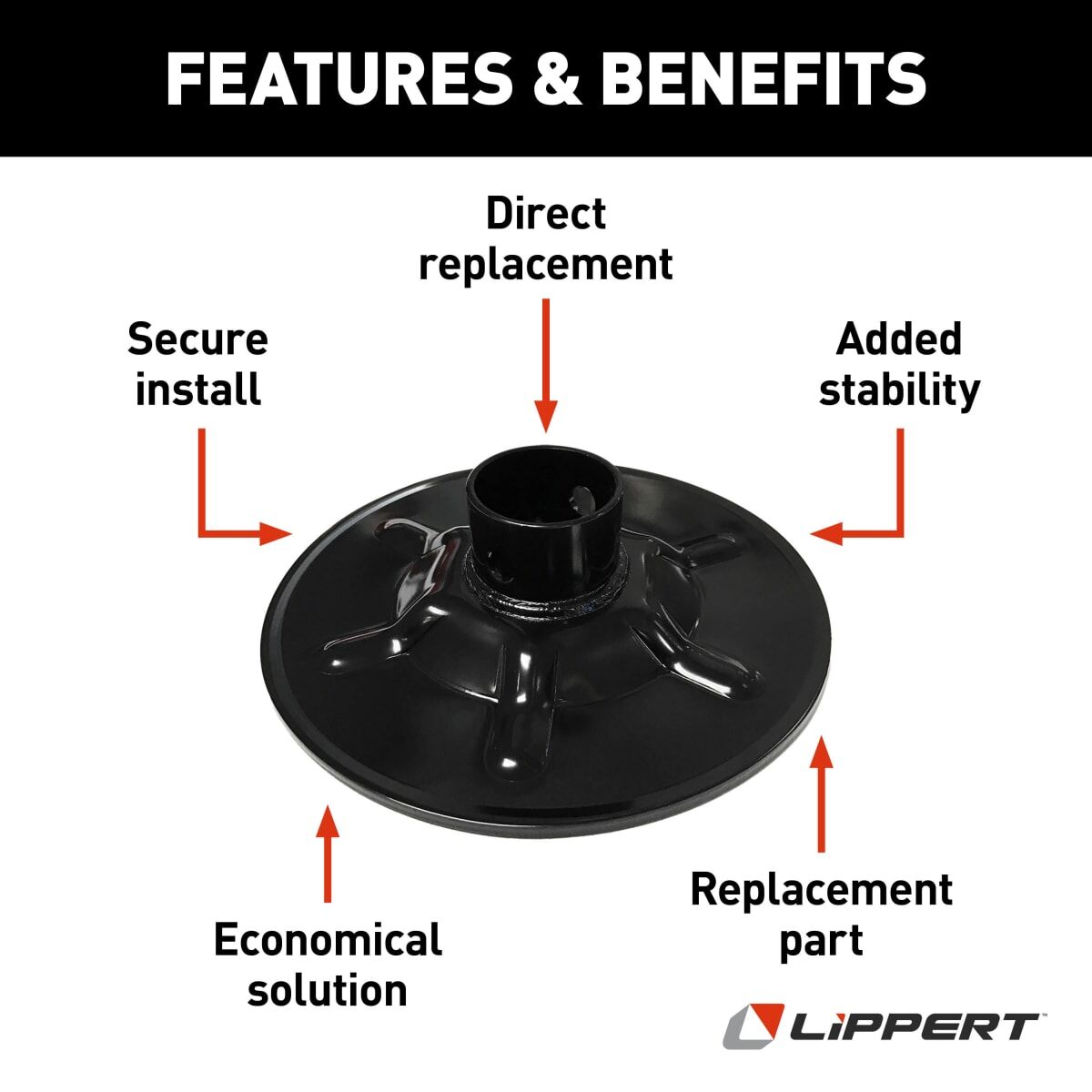 Lippert Leveling Jack Foot Pad - 377962