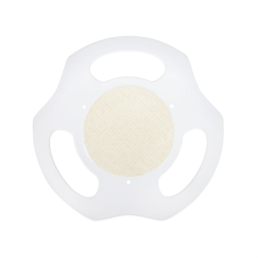 Camco Plate Holder, One For 7-1/4 in Plates and One For 10-1/4 in Plates, Bright White - 43601