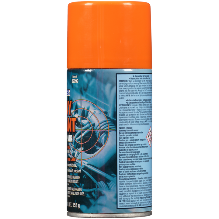 Permatex Adhesive Sealant, 9 oz Aerosol Can - 82099