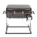 Faulkner Barbeque Grill, 12000 BTU, 21.8 in Height x 23.6 in Width x 17.1 in Depth On Ground, Black - 51307