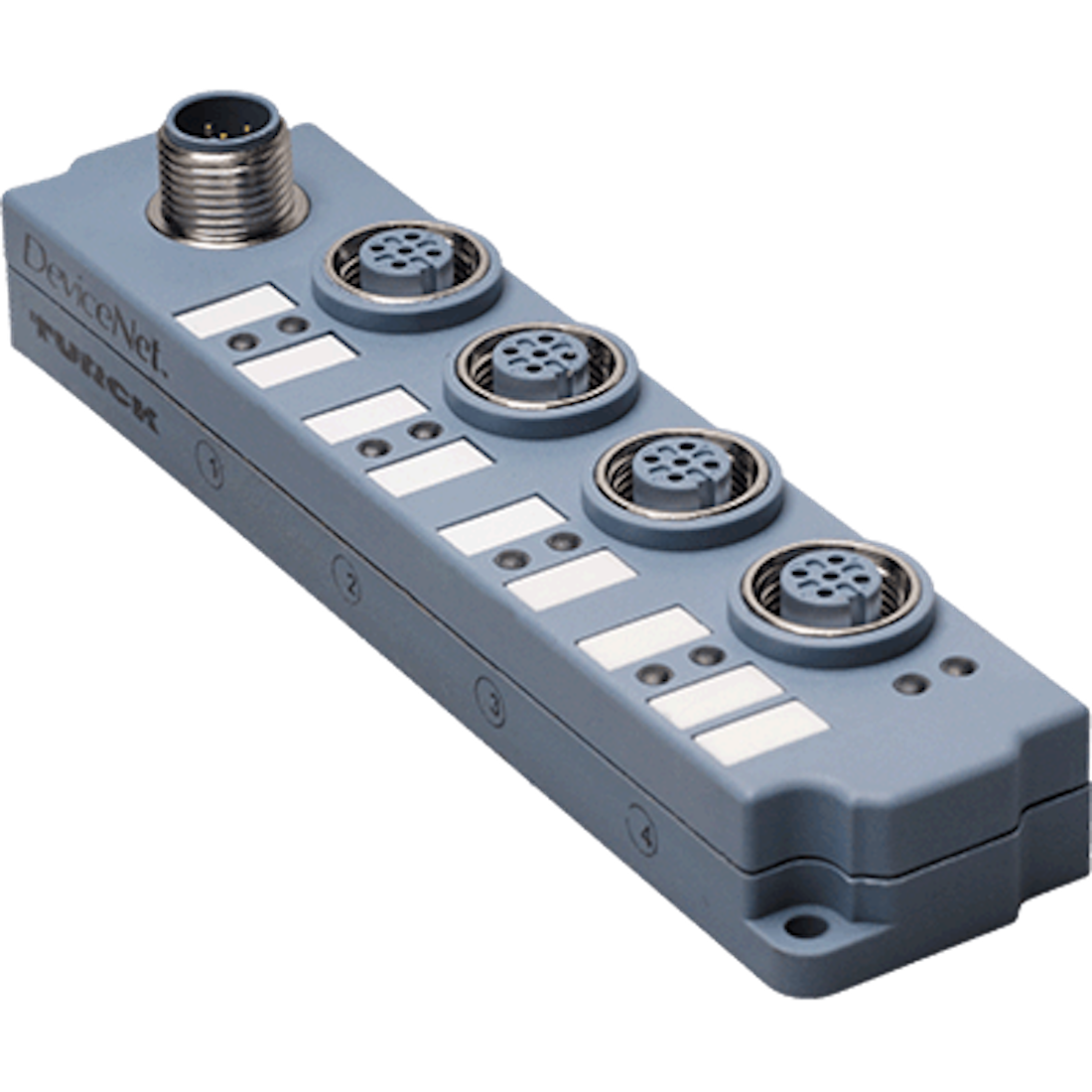 Maretron Marine Network Port Expander, Blue-Gray Nylon Housing, 250 V Operating Voltage, 4 Ampere Operating Current - CM-CF-4