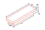 Dee Zee Tool Box, Aluminum, 14 in Length x 63 in Width x 15-1/2 in Height, 5.25 Cubic ft Capacity - DZ6163N