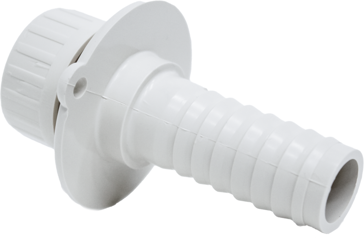 Zebra RV Waste Water Drain Flange, Polar White - RM301P