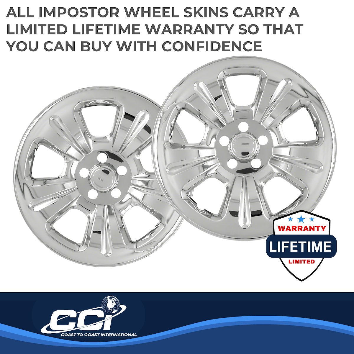 Coast2Coast Wheel Skins & Styled Wheel Covers IWCIMP52X product image 3