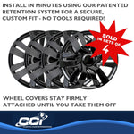 Coast2Coast Universal Wheel Covers IWC53415BLK product image 5