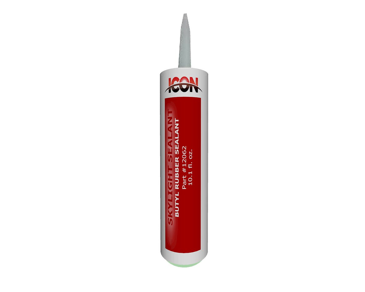 Icon Roof Sealant, White, 10 oz Chalk Tube - 12062