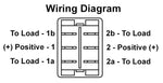 JR Products Multi Purpose Switch, 12 V, 20 amp At 125 V AC/15 amp At 250 V AC/40 amp At 12 V DC, 1.25 in x 0.84 in Cutout - 12825