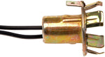 Dorman Brake Light Socket, 2 Wire, 11 in Overall Length With Wire, 1-1/2 in Overall Length Without Wire - 85860