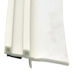 AP Products Slide Out Seal, EK Seal Base With 1-1/4 in Wiper, 1/2 in Thickness x 2 in Width x 35 ft Length, White - 018-384
