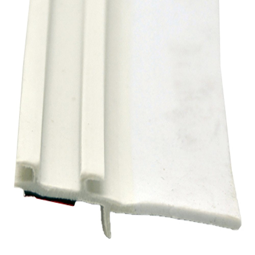 AP Products Slide Out Seal, EK Seal Base With 1-1/4 in Wiper, 1/2 in Thickness x 2 in Width x 35 ft Length, White - 018-384