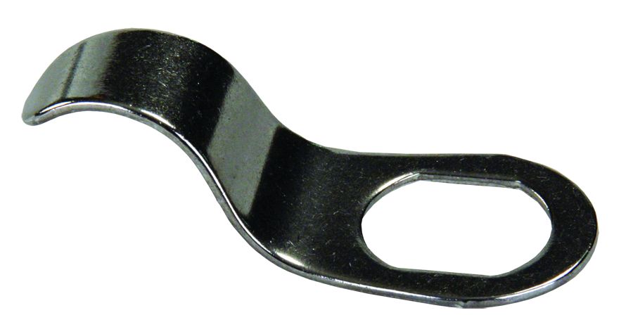 JR Products Lock Cylinder Cam Finger Pull, Stainless Steel - 00195