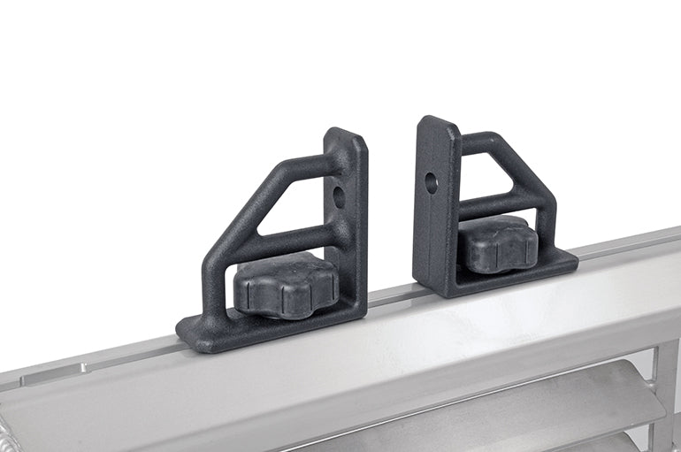 Dee Zee Tie Down Anchor, 250 lb Capacity, Black, Aluminum, Set of 2 - DZ95002
