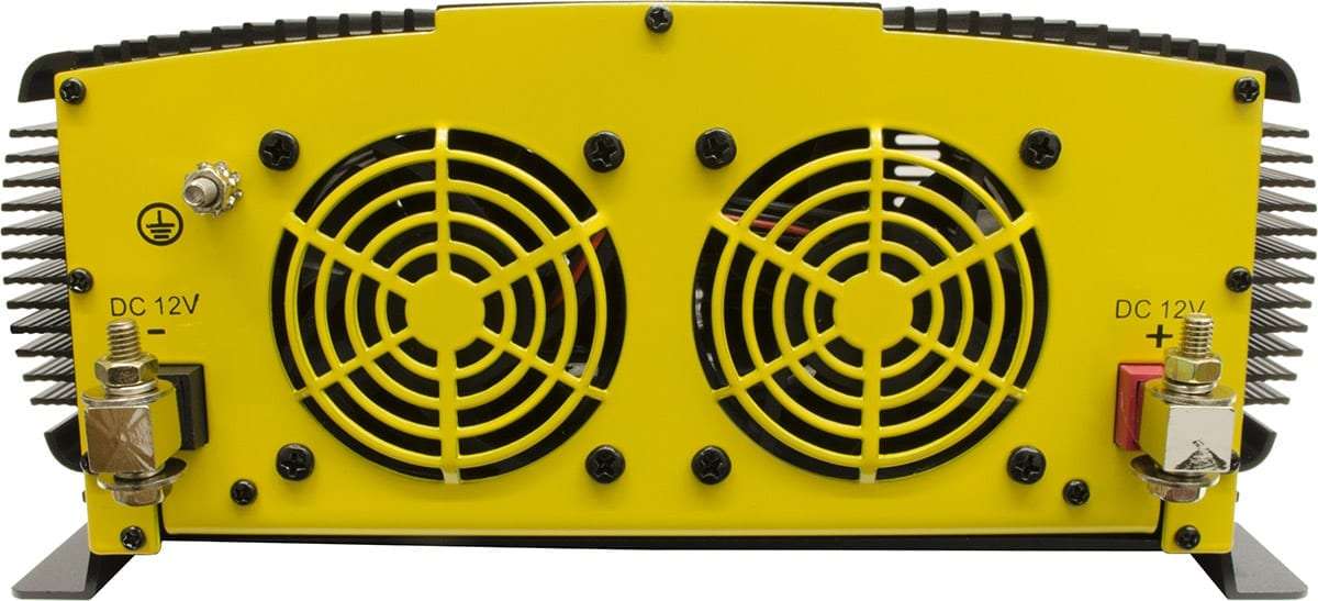 Go Power Power Inverter, Heavy Duty Series, Inverts 10.5/15 V DC To 115 V AC, 3000 Watts Output/6000 Watts Surge - GP-3000HD