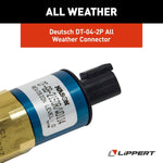 Lippert Leveling System Hydraulic Pressure Switch, With Deutsch DT-04-2P All Weather Connector - 142927