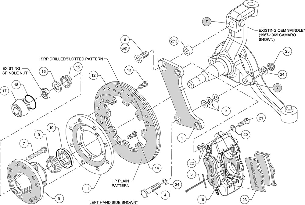 Wilwood Brakes Brake Systems 140-7675-DR product image 3
