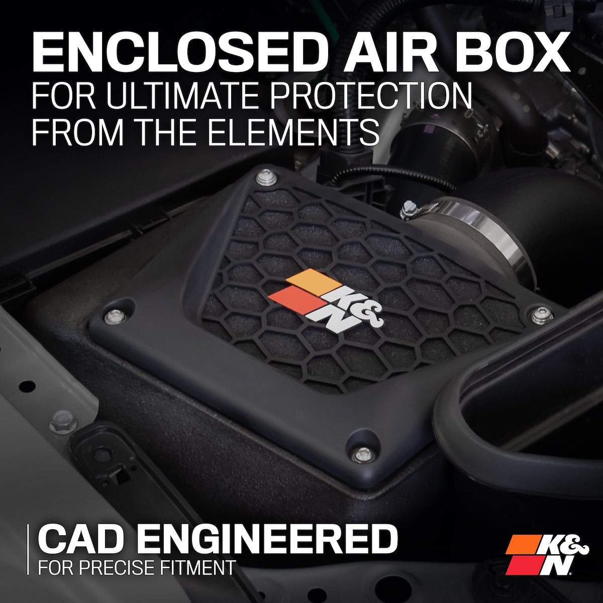 K&N Air Cleaner Assemblies and Air Intake Kits 63-9043 product image 6
