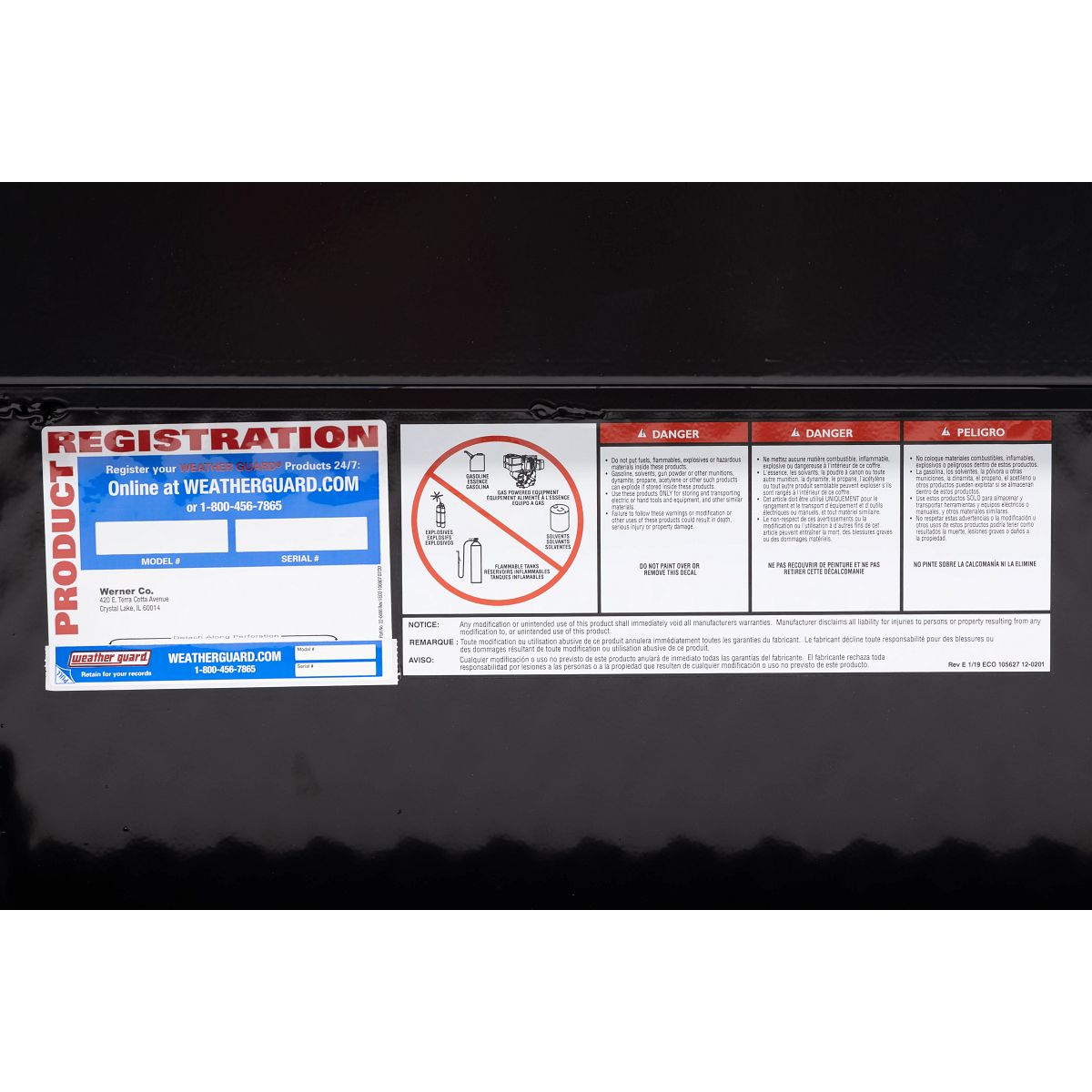 Weather Guard Truck Toolboxes & Side Boxes 164-5-04 product image 10