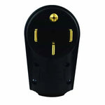 Hughes Auto Power Cord Plug End, 50 amp, Black - 50APLUG