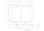 Brembo Brake Pads P50120N product image 4