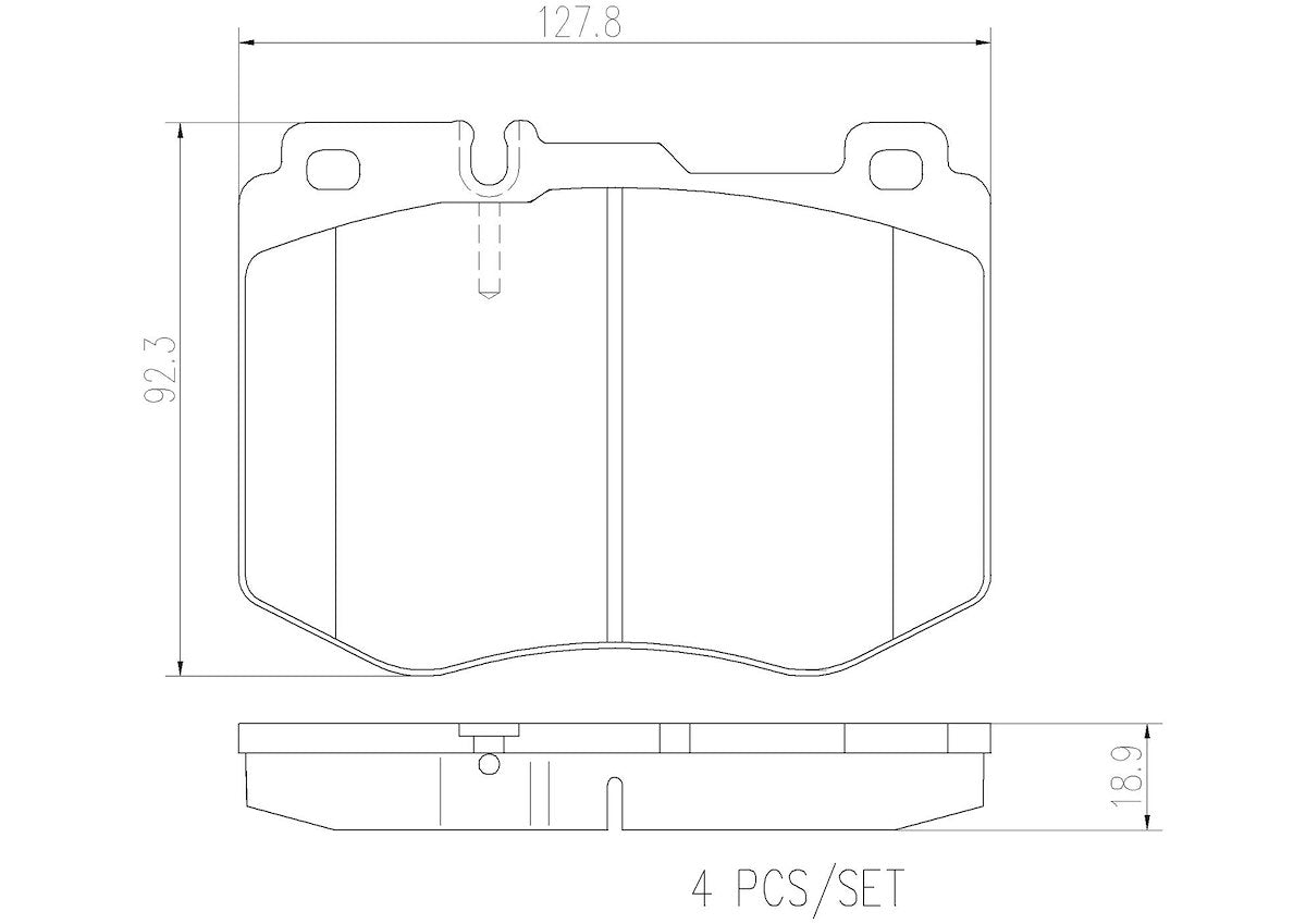 Brembo Brake Pads P50120N product image 4