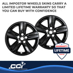 Coast2Coast Wheel Skins & Styled Wheel Covers IWCIMP437BLK product image 4