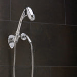 Oxygenics/ ETL Shower Head, Hand Held With 60 in Hose, With 2 Function Spray Settings, 2 in Outer Diameter - 26188