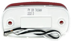 RV Designer Trailer Light, LED Bulb, Red, 4.13 in Width x 2 in Height - L903